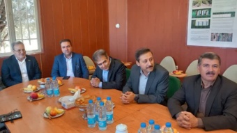 بازدید معاون وزیر جهاد کشاورزی از ایستگاه تحقیقات و آموزش کشاورزی و منابع طبیعی نیشابور