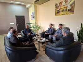 دیدار و گفتگو با رئیس مرکز تحقیقات و آموزش کشاورزی و منابع طبیعی خراسان رضوی