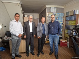 بازدید از شرکت های فناور و دانش بنیان تولیدکننده تجهیزات آبیاری مستقر در دهکده فناوری و نوآوری کشاورزی و منابع طبیعی خراسان رضوی