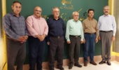 جلسه مشترک مرکز تحقیقات و آموزش کشاورزی و منابع طبیعی خراسان رضوی با رئیس و اساتید دانشکده کشاورزی دانشگاه فردوسی مشهد