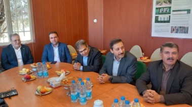 بازدید معاون وزیر جهاد کشاورزی از ایستگاه تحقیقات و آموزش کشاورزی و منابع طبیعی نیشابور
