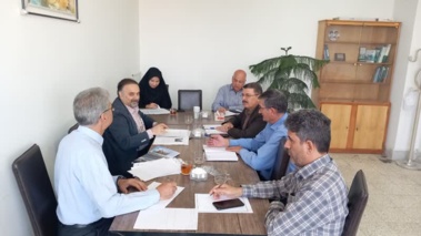 اولین جلسه ی کارگروه ارزیابی درونی بخش آموزش و ترویج مرکز تحقیقات و آموزش کشاورزی و منابع طبیعی خراسان رضوی