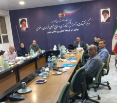 نهمین جلسه کمیته تخصصی فناوری مرکز رشد کشاورزی منابع طبیعی و صنایع غذایی