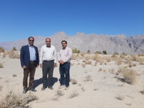 بازدید از ایستگاه آبخوانداری میانکوه در شهرستان مهریز در ادامه پیگیری‌های میدانی و نظارت بر مراحل اجرای طرح تحقیقاتی ملی با موضوع آبخوانداری