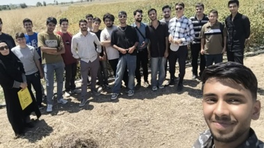 بازدید دانشجویان دانشگاه آزاد مشهد از بزرگترین ایستگاه تحقیقات و آموزش کشاورزی کشور